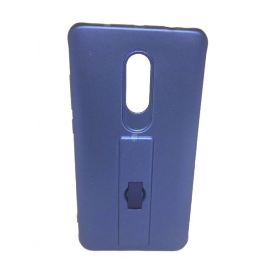 CAPA DE SILICONE MOTOMO COM ANEL DE DEDO PARA XIAOMI REDMI NOTE 4 AZUL